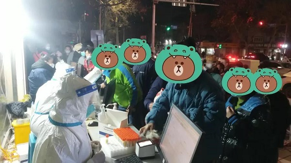 疫情防控，中童在行动!应卫生局要求，我院承接1万多群众核酸检测工作