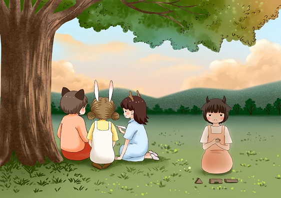 摄图网_401873981_自闭症医疗插画（企业商用）.jpg