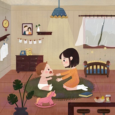 摄图网_401716608_母亲节亲子复古插画(企业商用).jpg 摄图网_401716608_母亲节亲子复古插画(企业商用).jpg