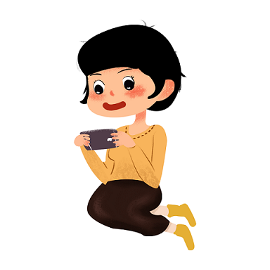 摄图网_400973897_玩手机的女孩（企业商用）.png